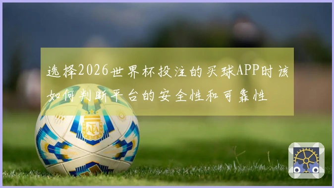 选择2026世界杯投注的买球APP时该如何判断平台的安全性和可靠性