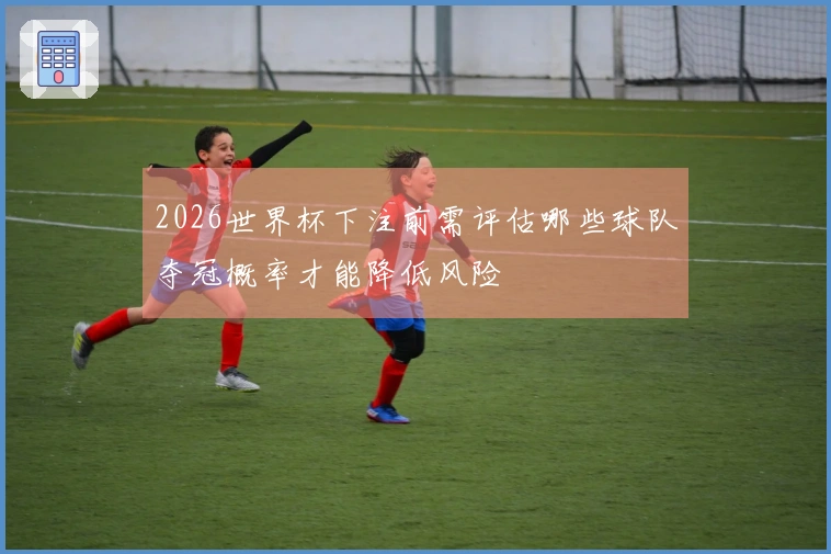 2026世界杯下注前需评估哪些球队夺冠概率才能降低风险
