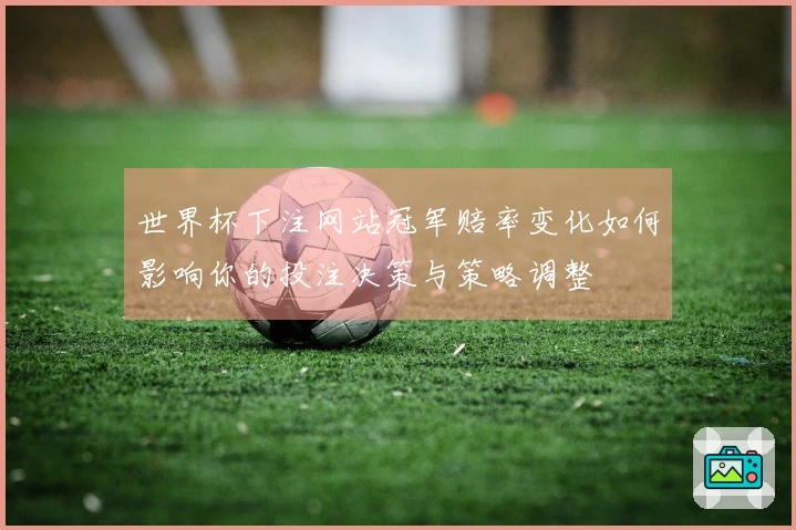 世界杯下注网站冠军赔率变化如何影响你的投注决策与策略调整